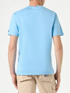 Herren-T-Shirt aus Baumwolle mit Enten-Estathé-Aufdruck | ESTATHE' SONDERAUSGABE