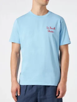 Herren-T-Shirt aus Baumwolle mit Bart-Simpson-Aufdruck | DIE SIMPSON-SONDERAUSGABE