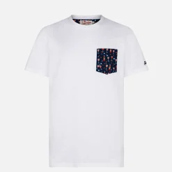 Herren-T-Shirt aus Baumwolle mit Spritz-Tasche | APEROL SONDEREDITION