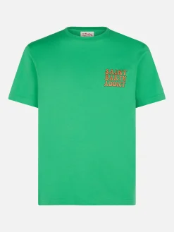 Herren-T-Shirt aus Baumwolle mit „Cuba Libre Addicted“-Aufdruck