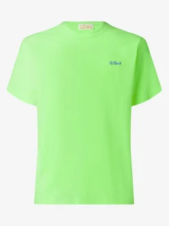 Herren-T-Shirt aus grüner Baumwolle