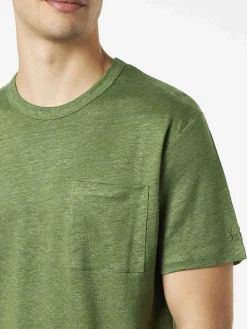 Herren-T-Shirt aus Leinenjersey