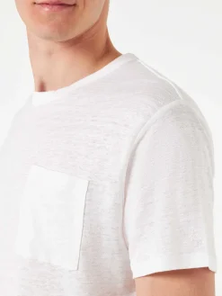 Herren-T-Shirt aus Leinenjersey