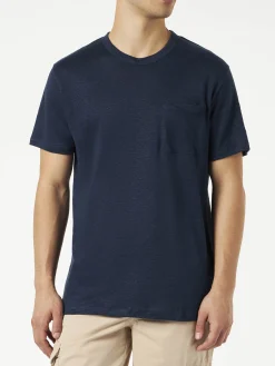 Herren-T-Shirt aus Leinenjersey
