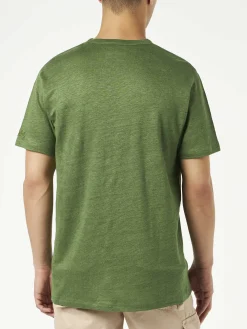 Herren-T-Shirt aus Leinenjersey