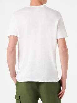 Herren-T-Shirt aus Leinenjersey