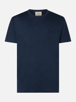Herren-T-Shirt aus Leinenjersey