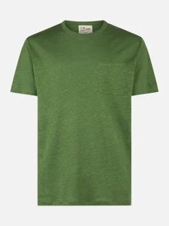 Herren-T-Shirt aus Leinenjersey