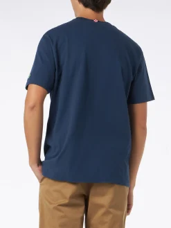 Herren-T-Shirt aus schwerer Baumwolle mit „All I need is Gin Tonic“-Stickerei
