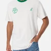 Herren-T-Shirt aus weißer Baumwolle „Dover“ mit Australian Stickerei | AUSTRALIAN BRAND SPECIAL EDITION