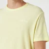 Herren-T-Shirt Gary aus gelbem Frottee mit St. Barth-Stickerei