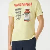 Herren-T-Shirt mit Aufdruck „Moscow Pills“.