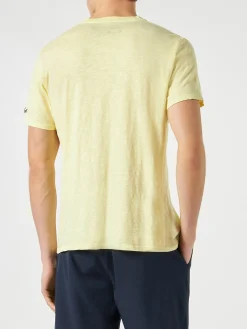 Herren-T-Shirt mit Aufdruck „Moscow Pills“.