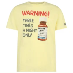 Herren-T-Shirt mit Aufdruck „Moscow Pills“.
