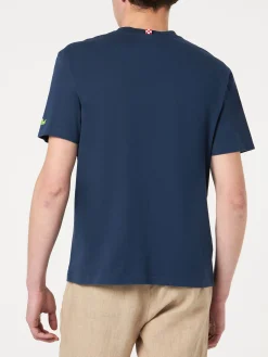 Herren-T-Shirt mit Big is Better-Stickerei vorne
