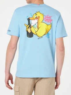 Herren-T-Shirt mit Enten-Print | CRYPTO PUPPETS® SONDERAUSGABE
