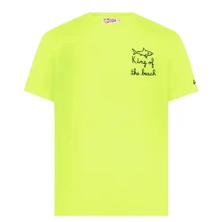 Herren-T-Shirt mit King of the Beach-Stickerei