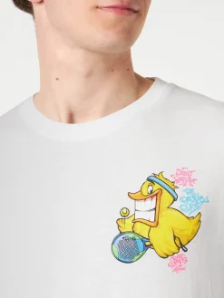 Herren-T-Shirt mit Krypto-Enten-Aufdruck | CRYPTO PUPPETS® SONDERAUSGABE