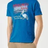 Herren-T-Shirt mit Mykonos-Print