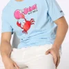 Herren-T-Shirt mit platziertem Aufdruck und Stickerei der Big Babol-Krabbe | GROSSE BABOL-SONDERAUSGABE