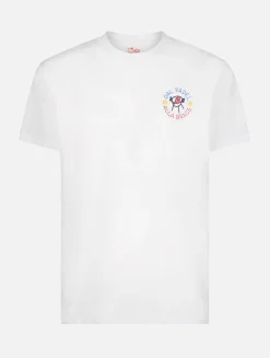 Herren-T-Shirt Portofino aus Baumwolljersey in klassischer Passform mit Dal Padel alla-Klammerstickerei | INSULTI LUMINOSI SONDEREDITION