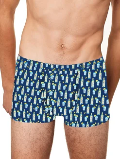 Herren-Unterwäsche-Boxershorts mit Gin-Tonic-Aufdruck