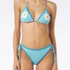 Häkelbikini mit Gänseblümchen-Aufnäher