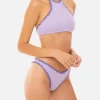 Häkelbikini mit Neckholder-Top