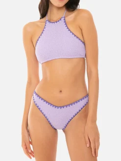 Häkelbikini mit Neckholder-Top