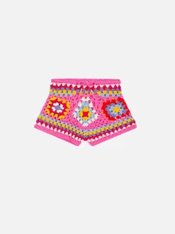 Häkelshorts für Mädchen