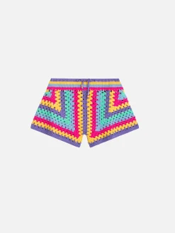 Häkelshorts für Mädchen