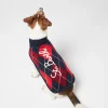 Hundepullover mit Argyle-Print