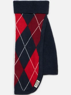 Hundepullover mit Argyle-Print