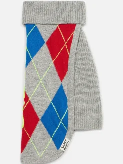 Hundepullover mit Argyle-Print