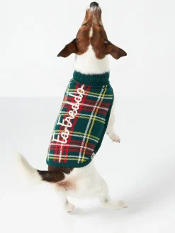 Hundepullover mit Fa Freddo-Stickerei