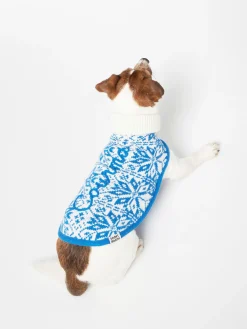 Hundepullover mit nordischem Aufdruck