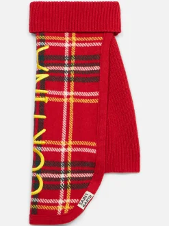 Hundepullover mit Tartan-Print