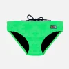 Jungen-Badehose Billy aus Frottee mit Palmen-Prägedruck
