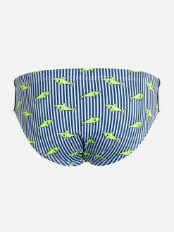 Jungen-Badehose Billy mit Hai-Aufdruck