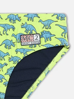 Jungen-Badehose Billy mit Dinosaurier-Print