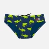 Jungen-Badehose mit Hai-Aufdruck
