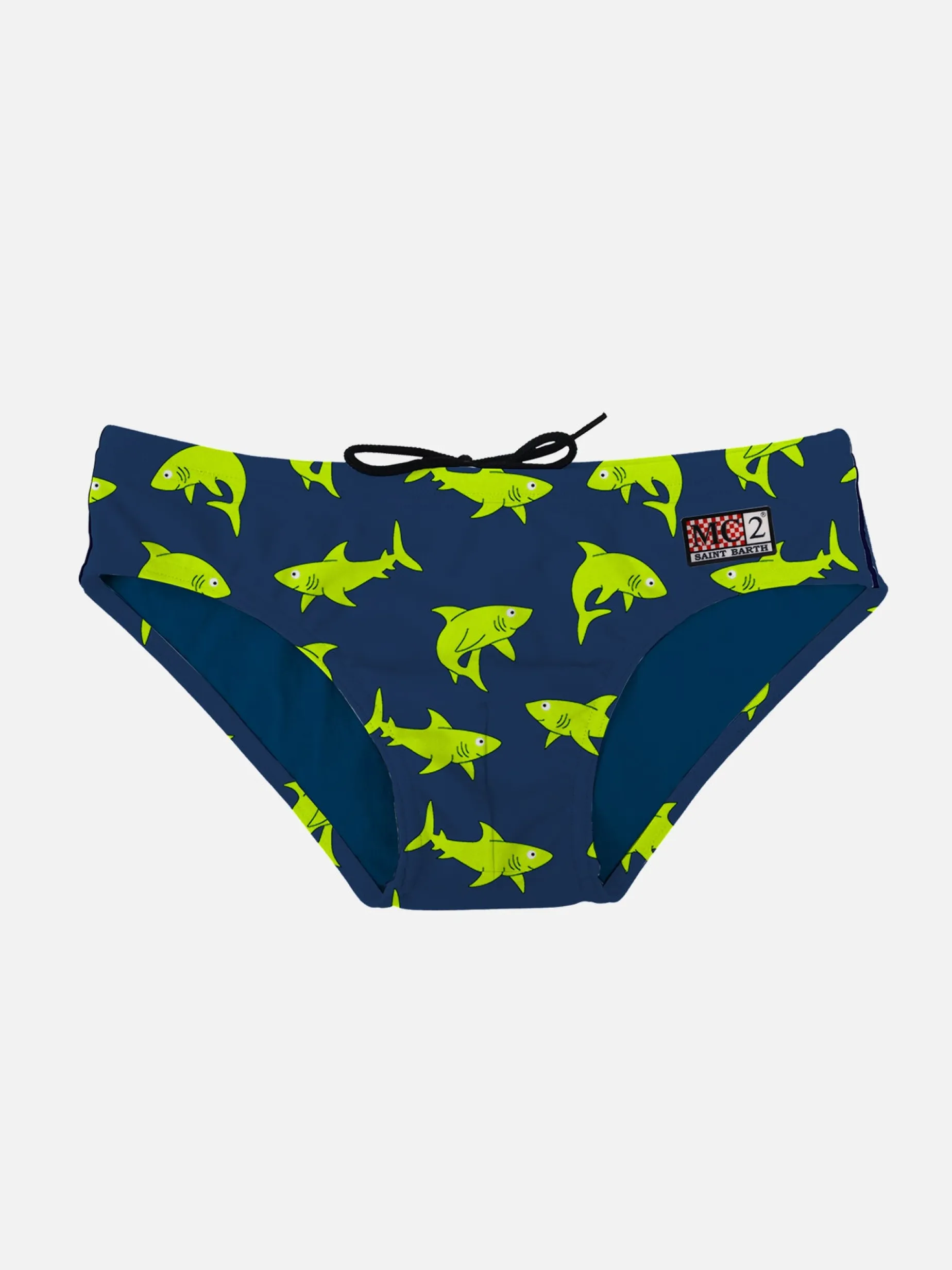 Jungen-Badehose mit Hai-Aufdruck