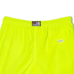 Jungen-Badeshorts aus hellem, fluogelbem Stoff | Pantone® Sonderausgabe