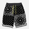 Jungen-Badeshorts im Surf-Stil mit Bandanna-Print