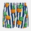 Jungen-Badeshorts mit Ananas-Print