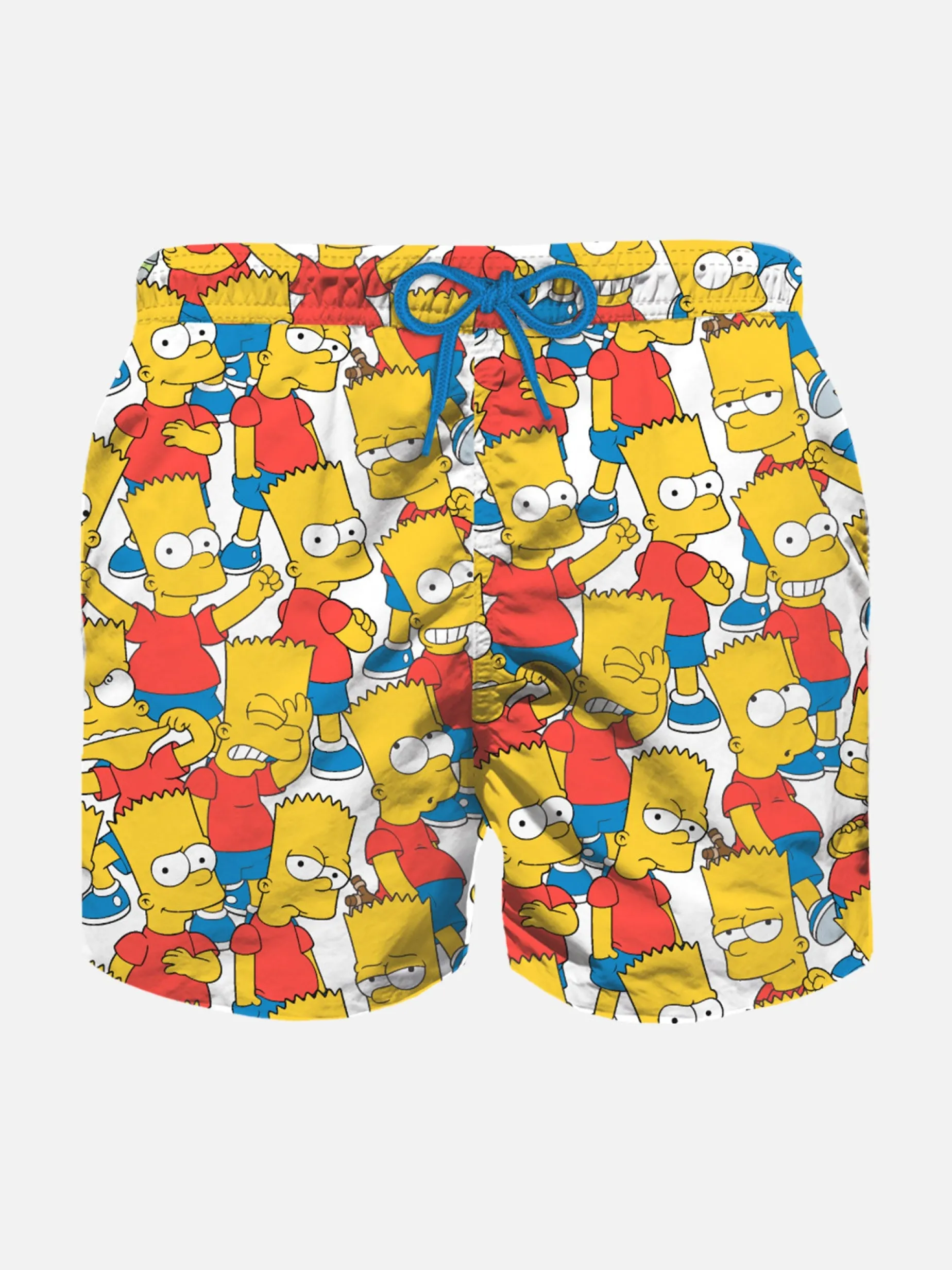 Jungen-Badeshorts mit Bart-Allover-Print | DIE SIMPSONS-SONDERAUSGABE