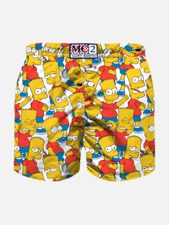 Jungen-Badeshorts mit Bart-Allover-Print | DIE SIMPSONS-SONDERAUSGABE