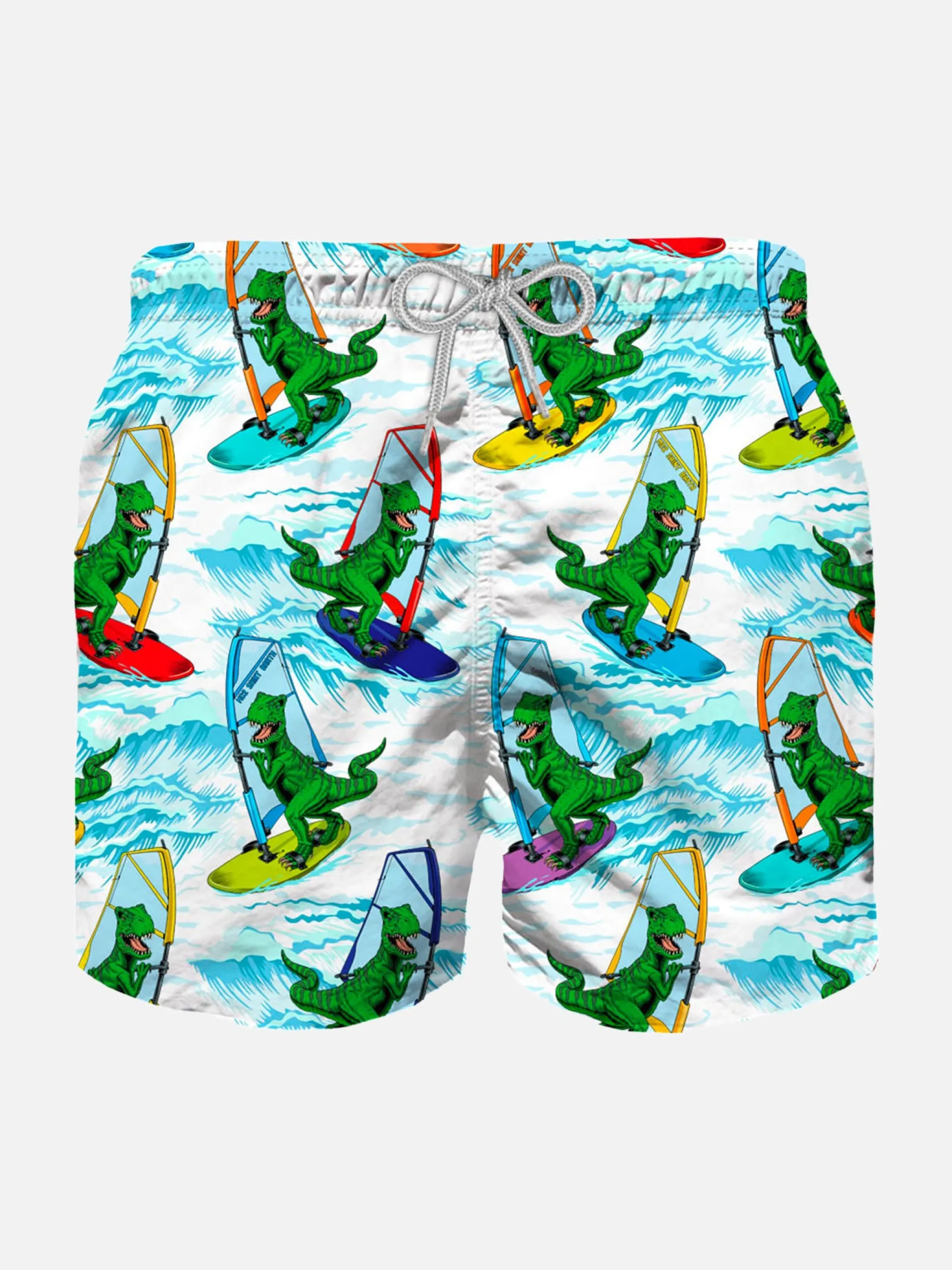 Jungen-Badeshorts mit Dinosaurier-Print