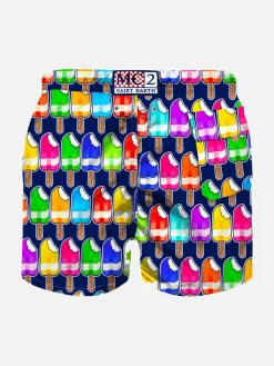Jungen-Badeshorts mit Ice Cream-Print