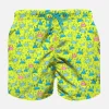 Jungen-Badeshorts mit Krabben-Print